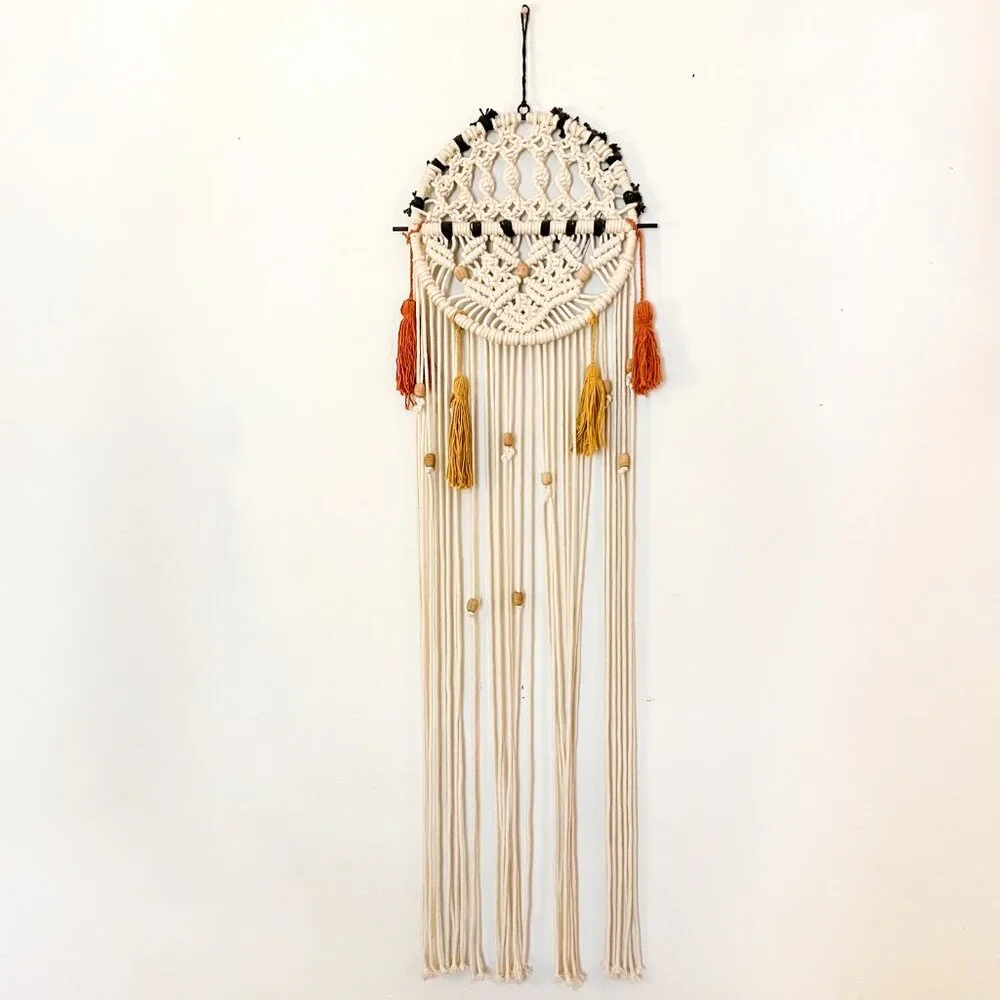 Boho Macrame Wall Hanging - Picture 2 of 2